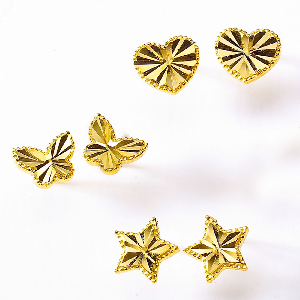 펠리체골드 24K 순금 샤인 컷팅 귀걸이 3종 균일가(+선물포장) 금 골드바 행운 돌선물 우정 순금귀걸이 선물 순금콩 399,000원