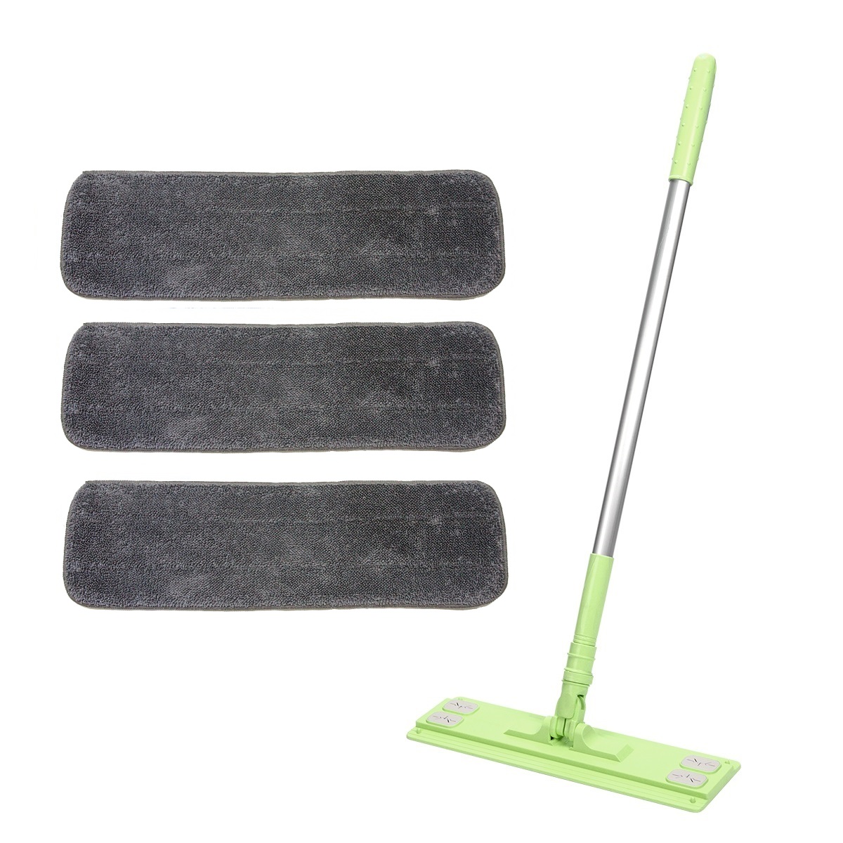 에이클린 청소밀대걸레 중형 그린 + 회색루프패드 3매 16,800원