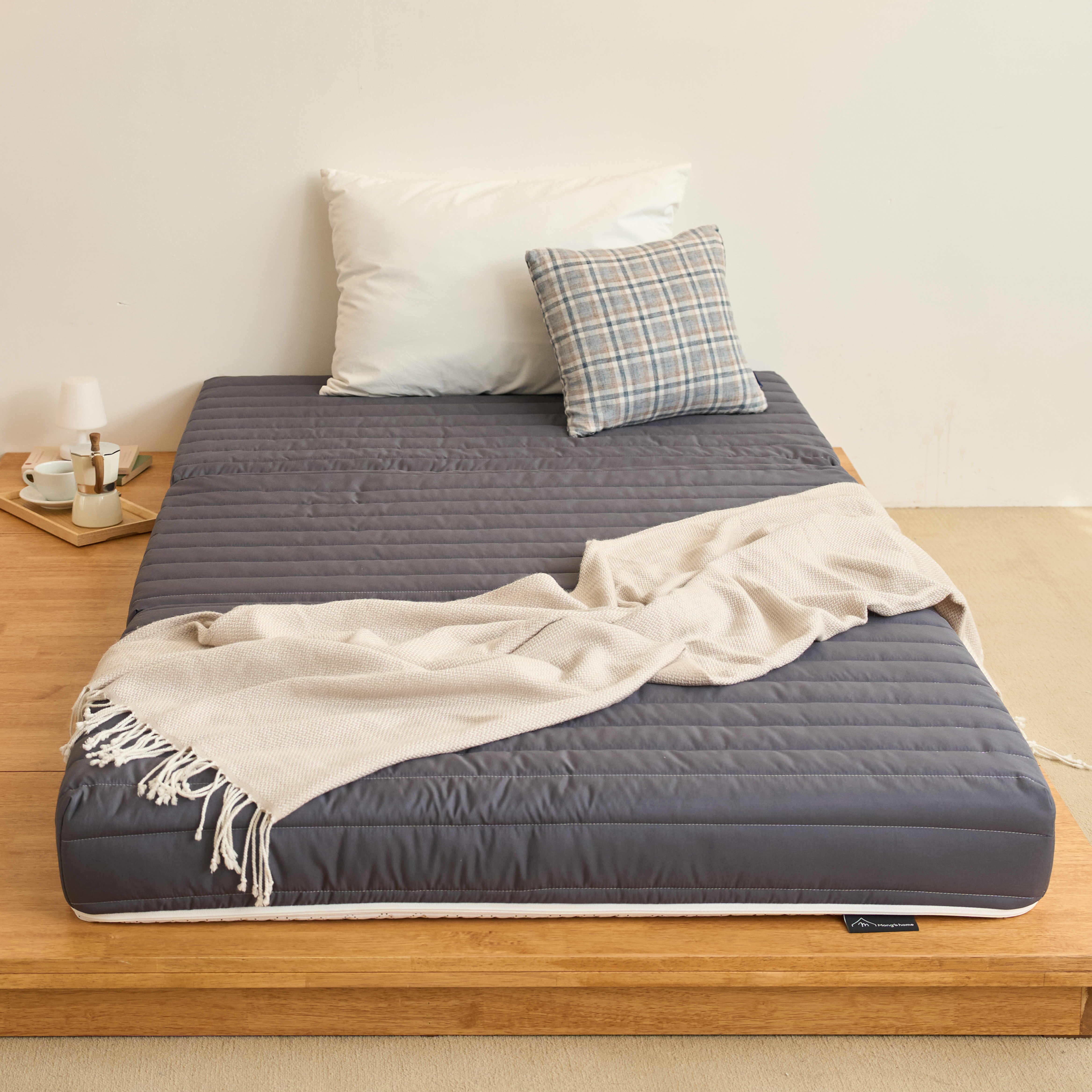 몽스홈 국내 제조 2레이어 3단 접이식 매트리스 169,000원