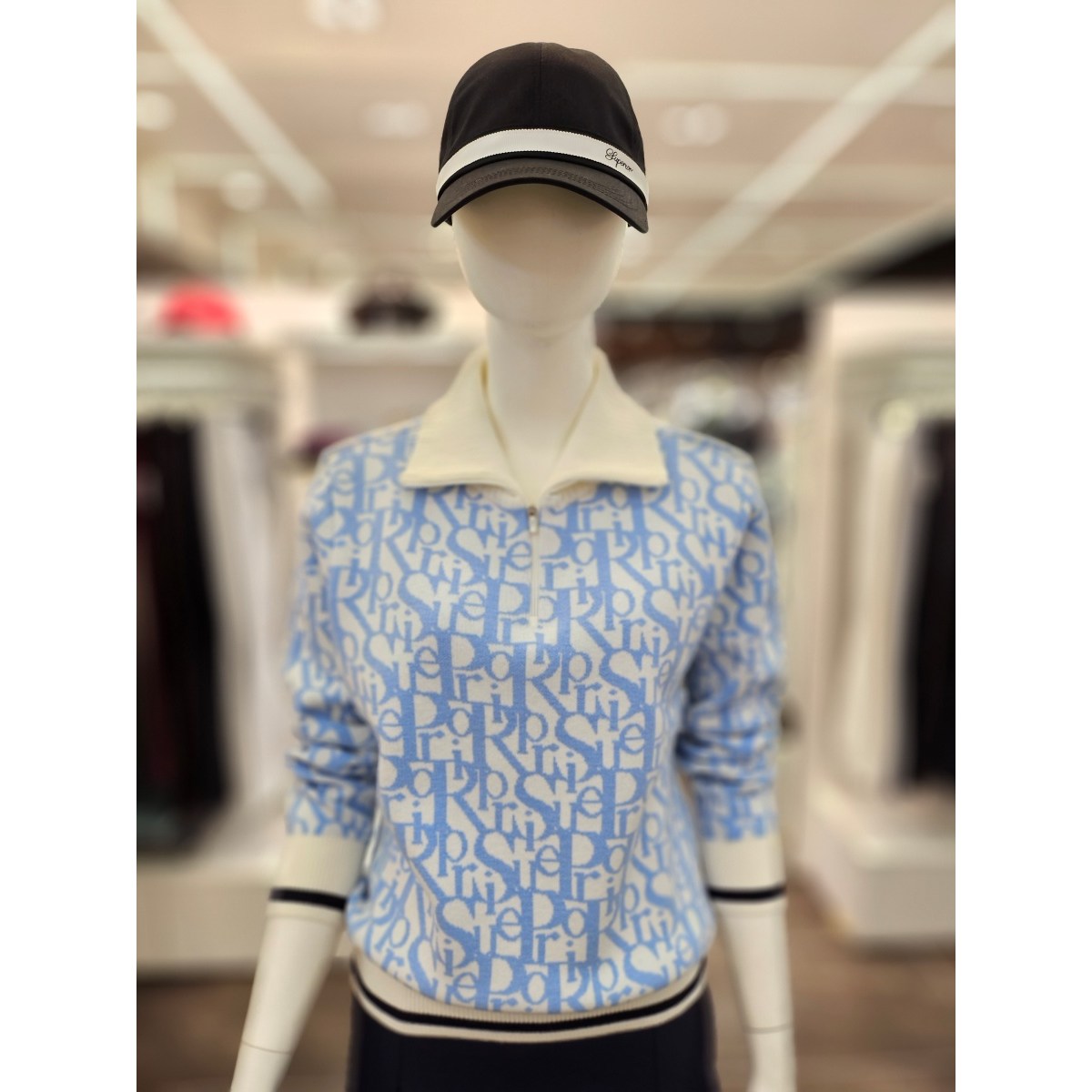 [슈페리어] 골프 여성 겨울 로고 인타샤 스웨터  IW0DRD403 114,950원