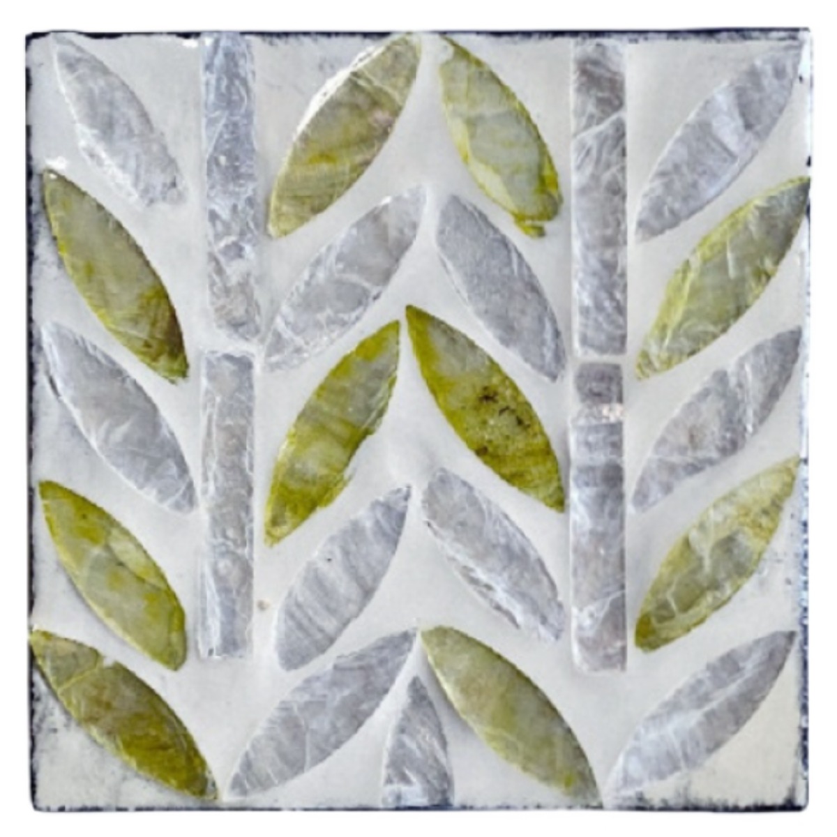 패턴시스템 6개 조개껍질 핸드메이드 매트천연소재  방수 컵받침, 홈카페 인테리어 24,100원