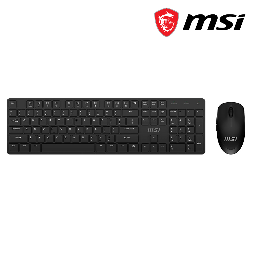 MSI FORGE K200 무선 콤보 키보드 마우스 세트 풀배열 사무용 PC 데스크탑 노트북 39,900원