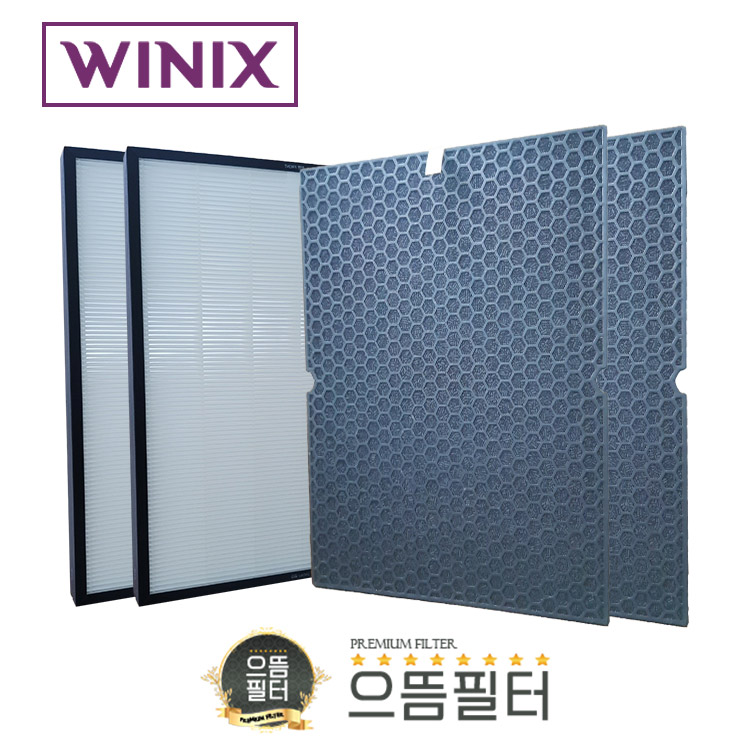 으뜸 국내산 위닉스 AMSM993-IWK 마스터 호환필터 CAF-K0S3, 1세트, 헤파2개+탈취2개 67,700원
