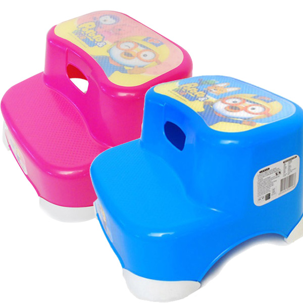 [피노키오] 뽀로로 유아 어린이 2단 발 디딤대 아기 디딤대 미끄럼 방지 계단 19,680원