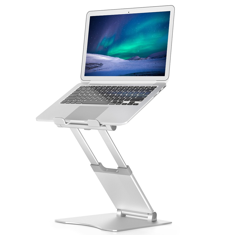 소이믹스 프리미엄 알루미늄 리프트 노트북 거치대 맥북 스탠드 받침대 SOME2H, 실버, 1개 39,900원