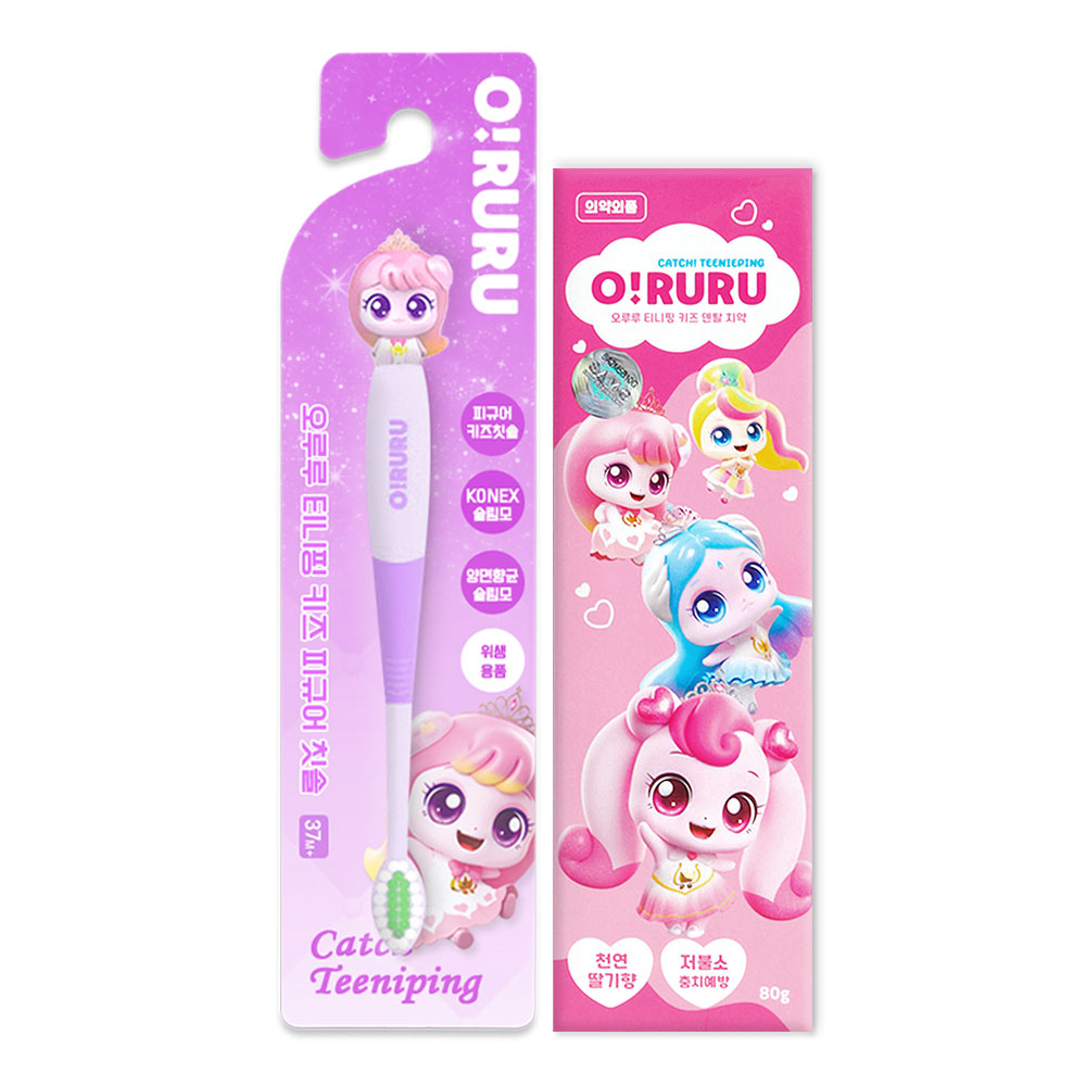 프린세스 캐치티니핑 피규어 칫솔 + 티니핑 덴탈 치약 8,500원