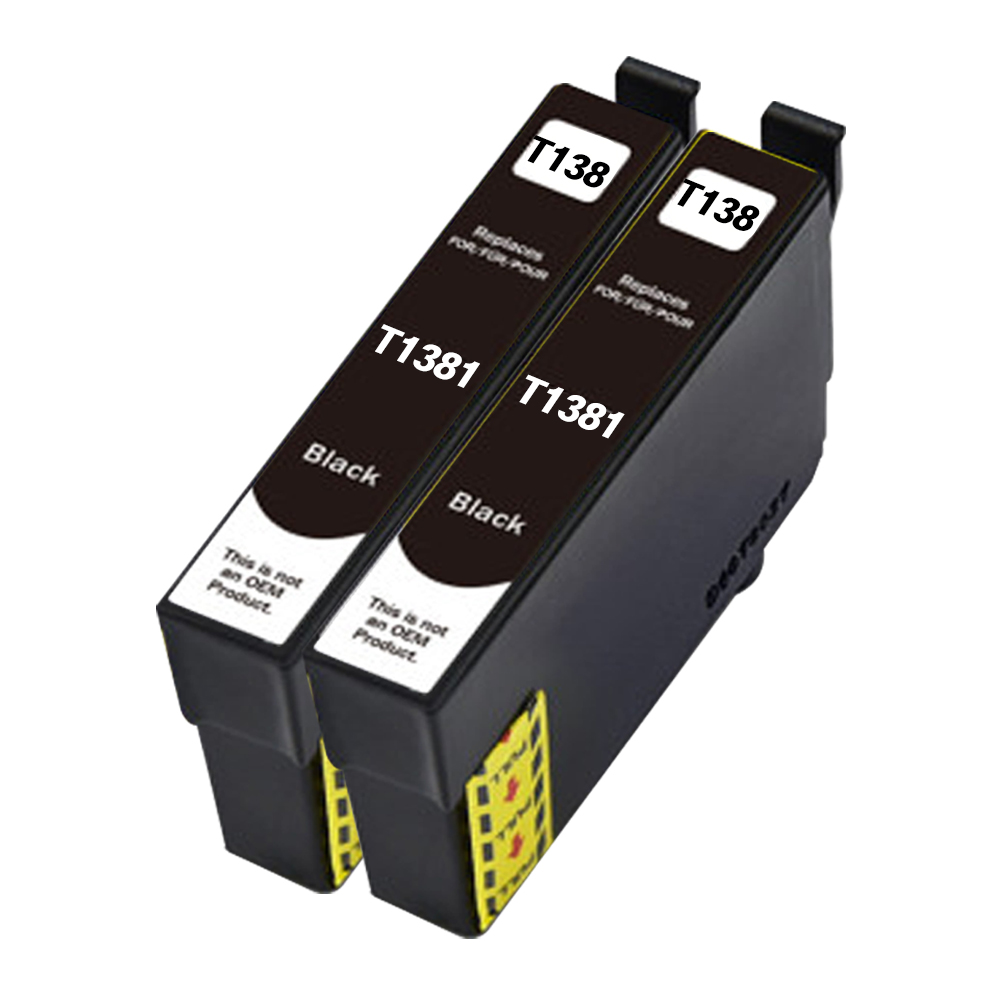 훼이머스신곡점 엡손 T138 T1381-4 호환 잉크(세트판매) TX230/TX235/TX420W/TX430W/TX435W/TX325F, 2개, 검정(T138) 3,800원