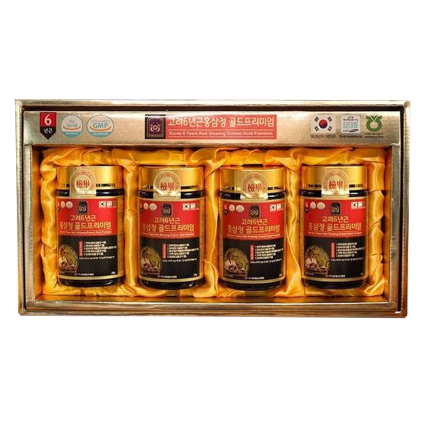 골드 프리미엄 고려 6년근 홍삼정, 240g, 4개 81,000원
