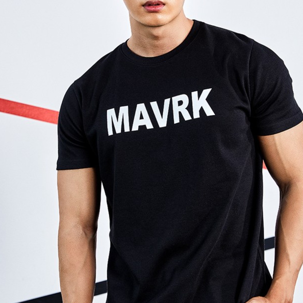 MAVRK(매버릭), 데일리 머슬핏 반팔티셔츠 (4COLORS) 35,000원