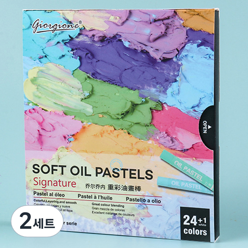 심플리앤 조르조네 소프트 오일파스텔 세트 마카롱 31,600원