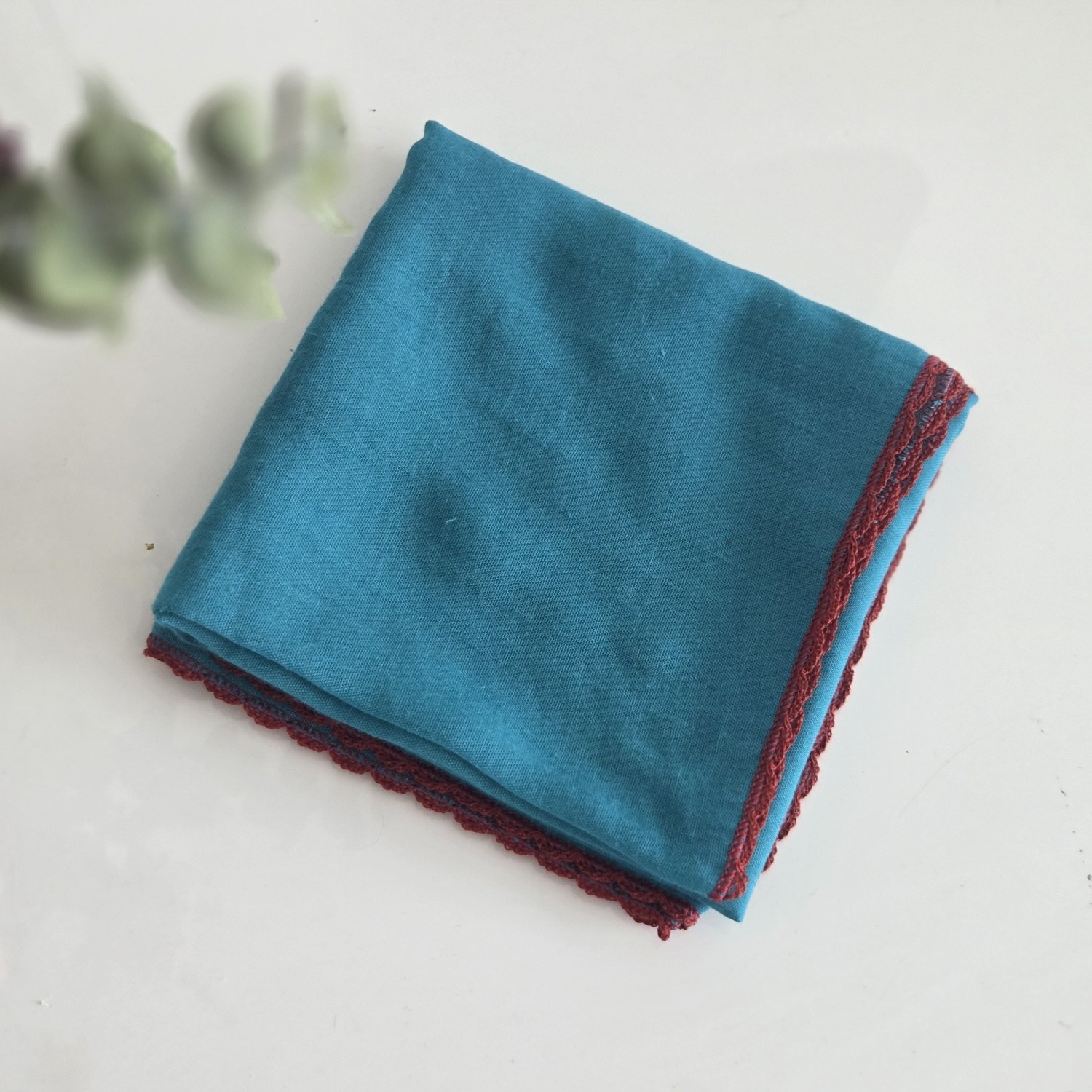 천연염색손수건 국산 순면 면 100% 56cm 무지 아기 여성 손수건 단체 모임 선물 8,690원