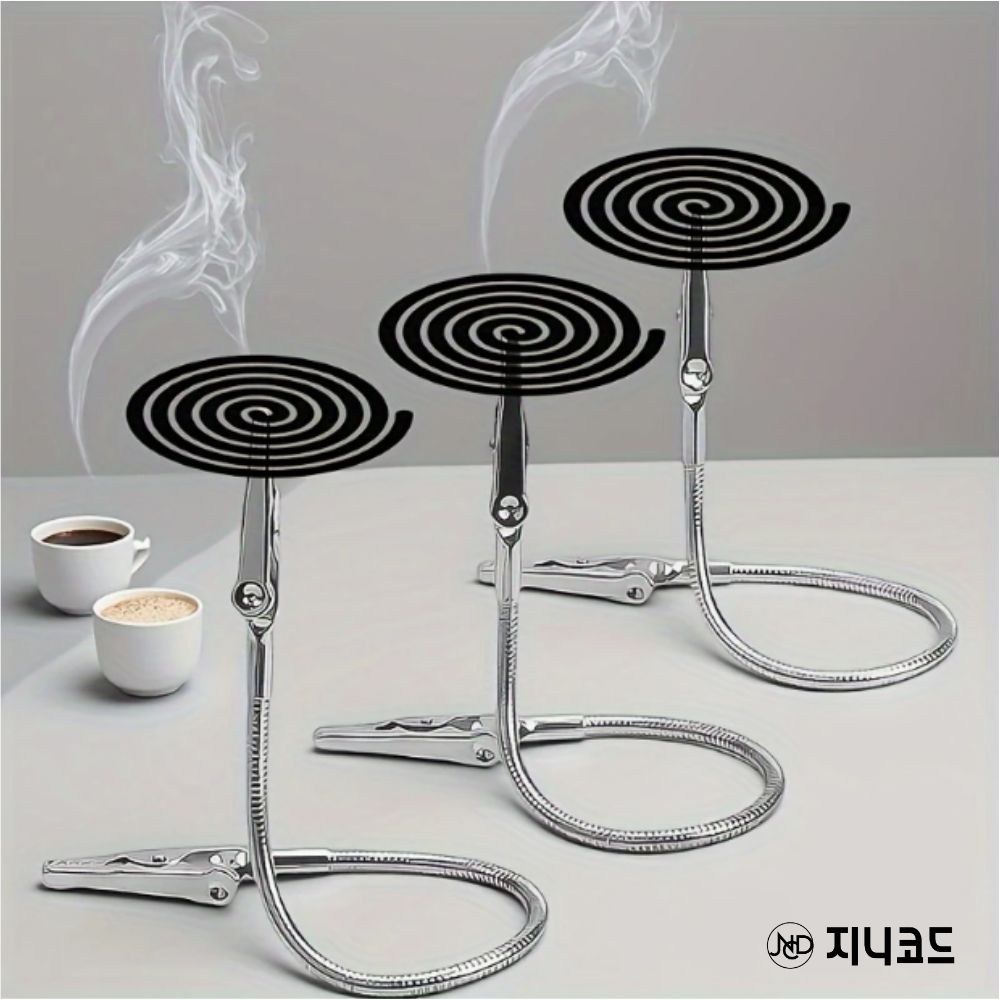 모기향 캠핑 낚시 다용도 집게 양방향집게 자바라 클립 5개 8,900원