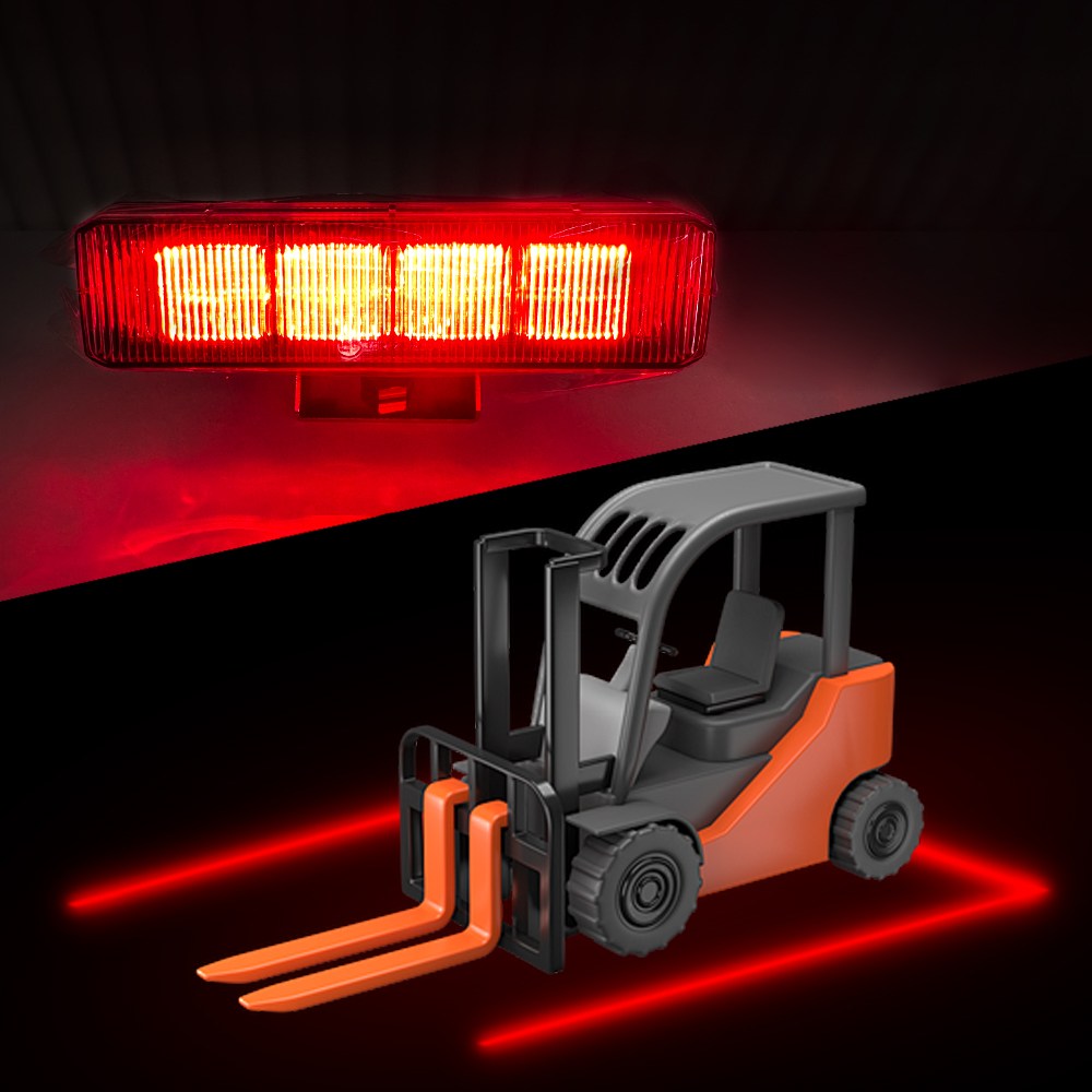 JG-2016 지게차 LED 16W 안전 라인램프 레드빔 레드라인 안전빔, 1개 34,900원