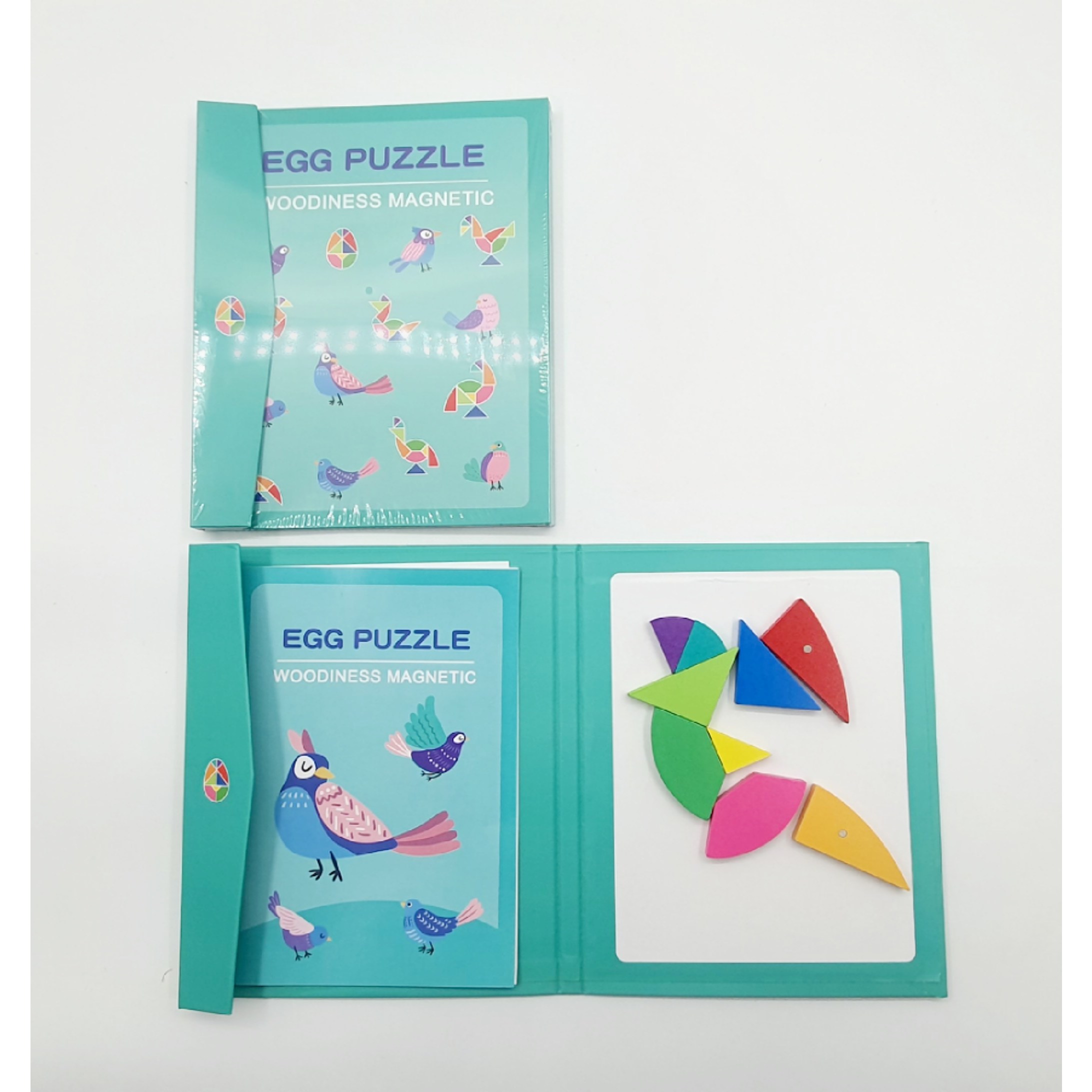 원목 칠교 놀이 탱그램 자석 칠교 교구 교재 퍼즐 모양만들기 종류다양, 1개, 1인용, 옵션8번민트 5,800원