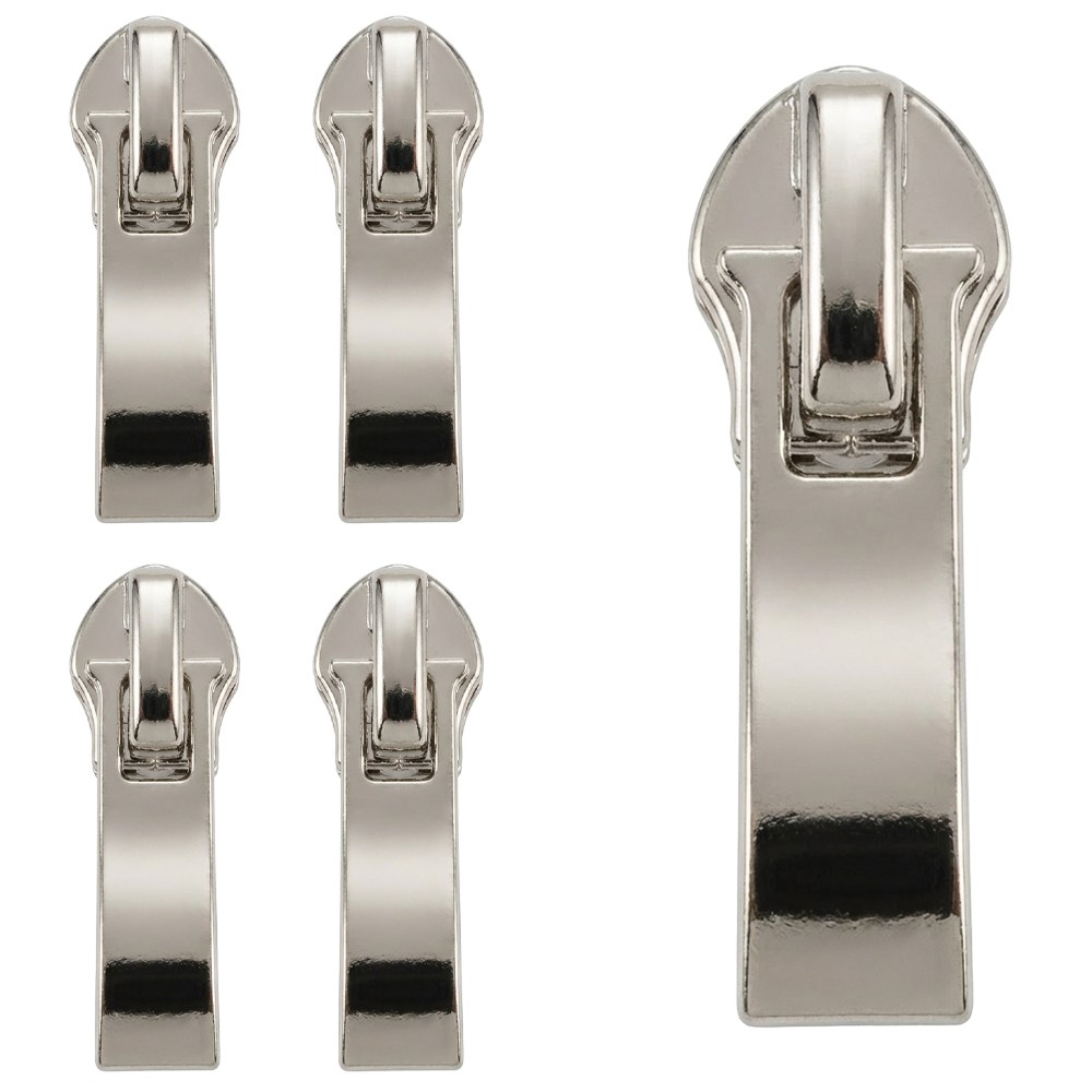 Joeunmall 5호 나일론 지퍼고리 코일 지퍼머리 지퍼손잡이, 5개, 5호-니켈 3,700원