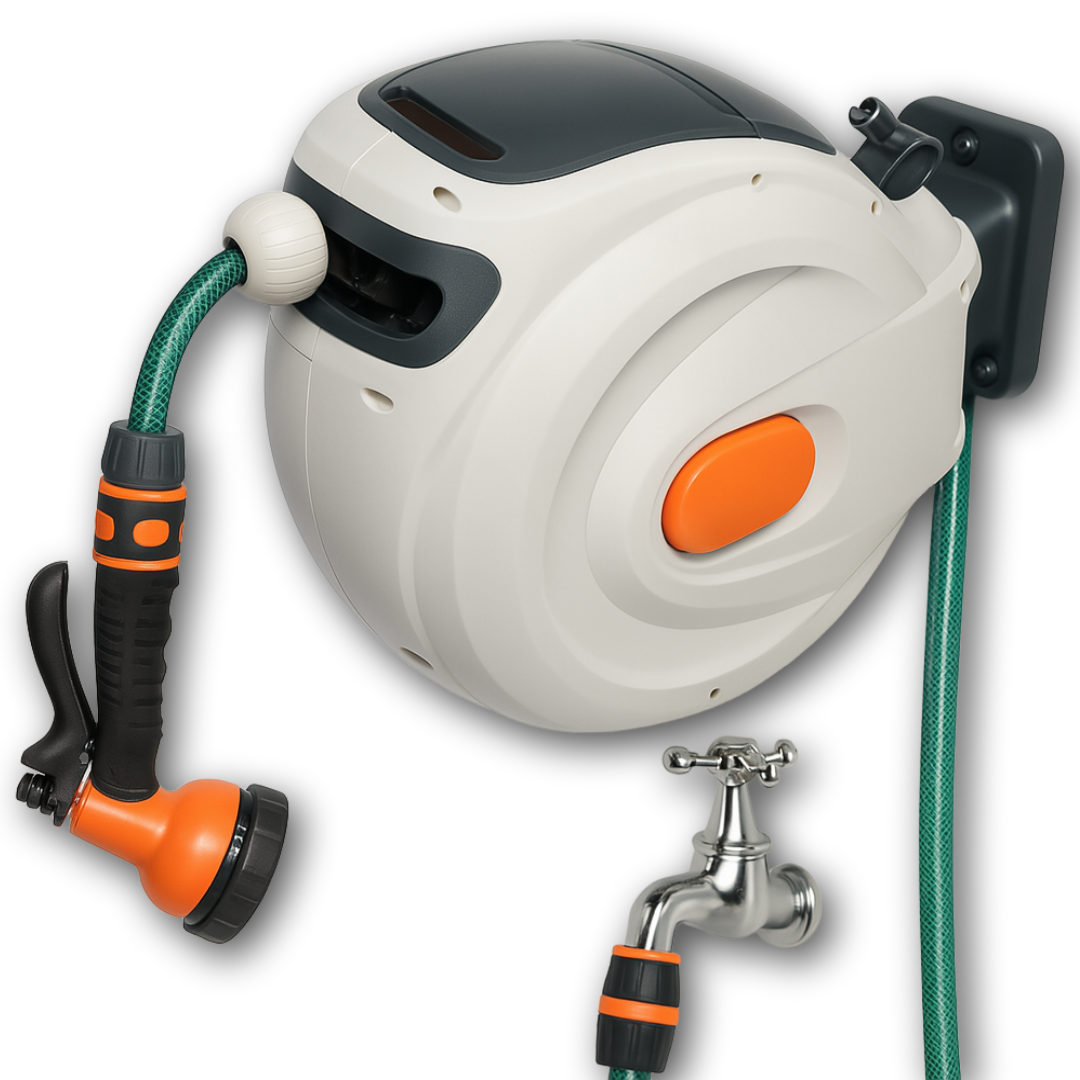 미우뮤 자동 릴호스 벽걸이형 워터릴 세차 청소 물호스, A30, 1개 160,000원