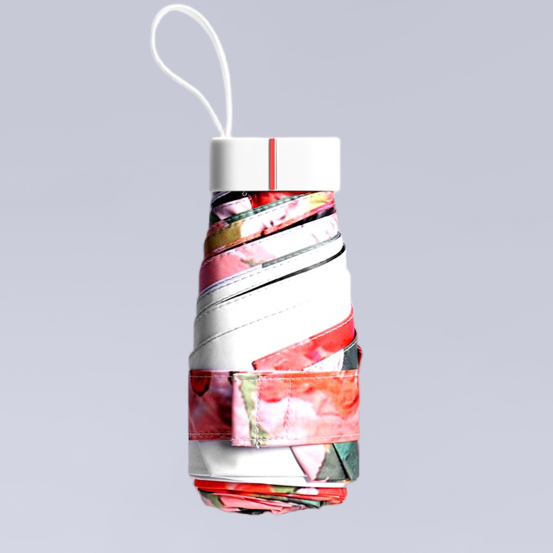 NUNUHANA 반여름 꽃이 피다 미니 휴대용 6단 양산 겸용 우산 13,800원