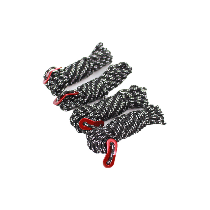 KOOLMAN(쿨맨) 다용도 캠핑 반사 스트링 4mm 4M (스토퍼포함) 4개 3,800원