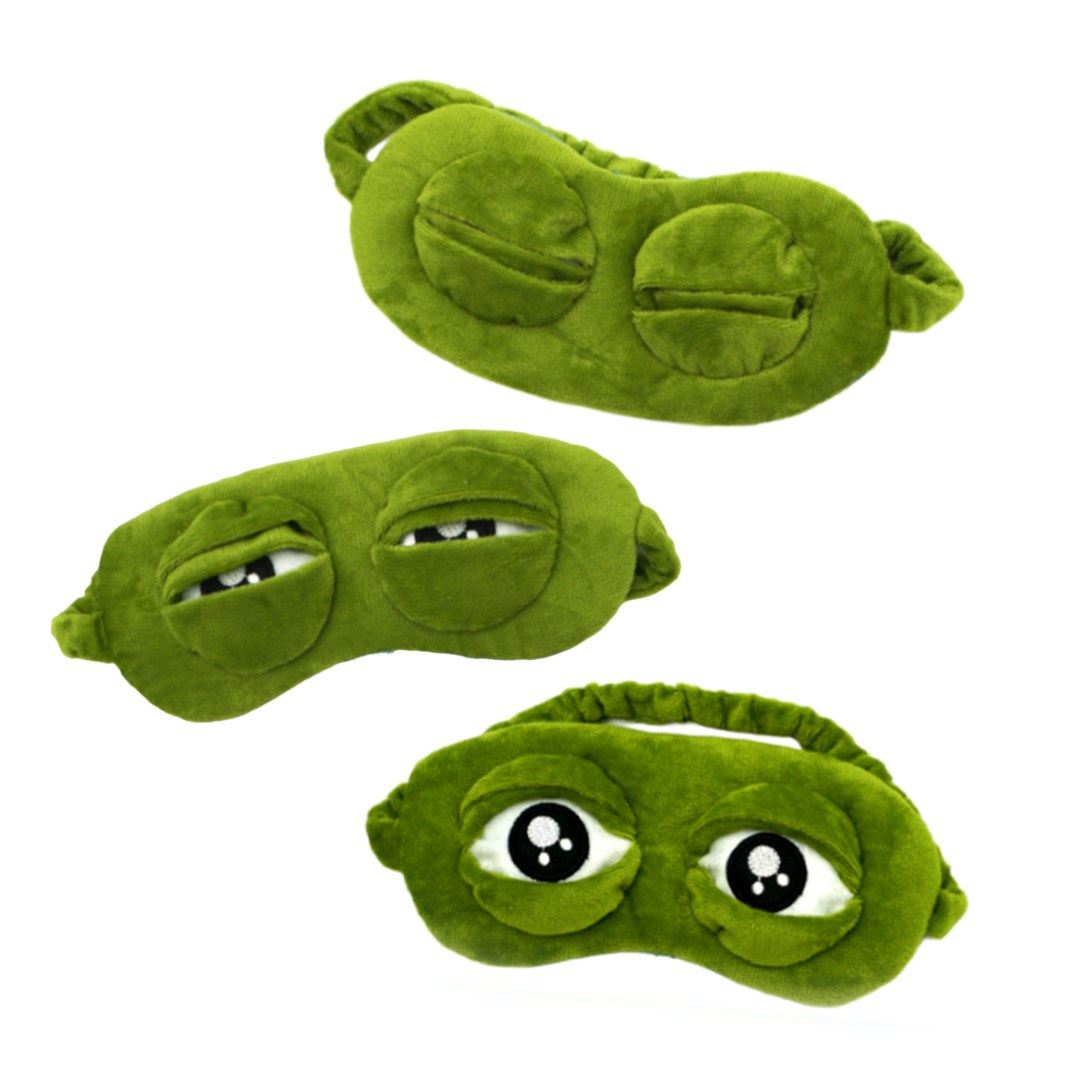 구쯔야 개구리 안대 수면 페페 슬픈개구리 세안 밴드 눈 마사지 찜질 온열 5,150원