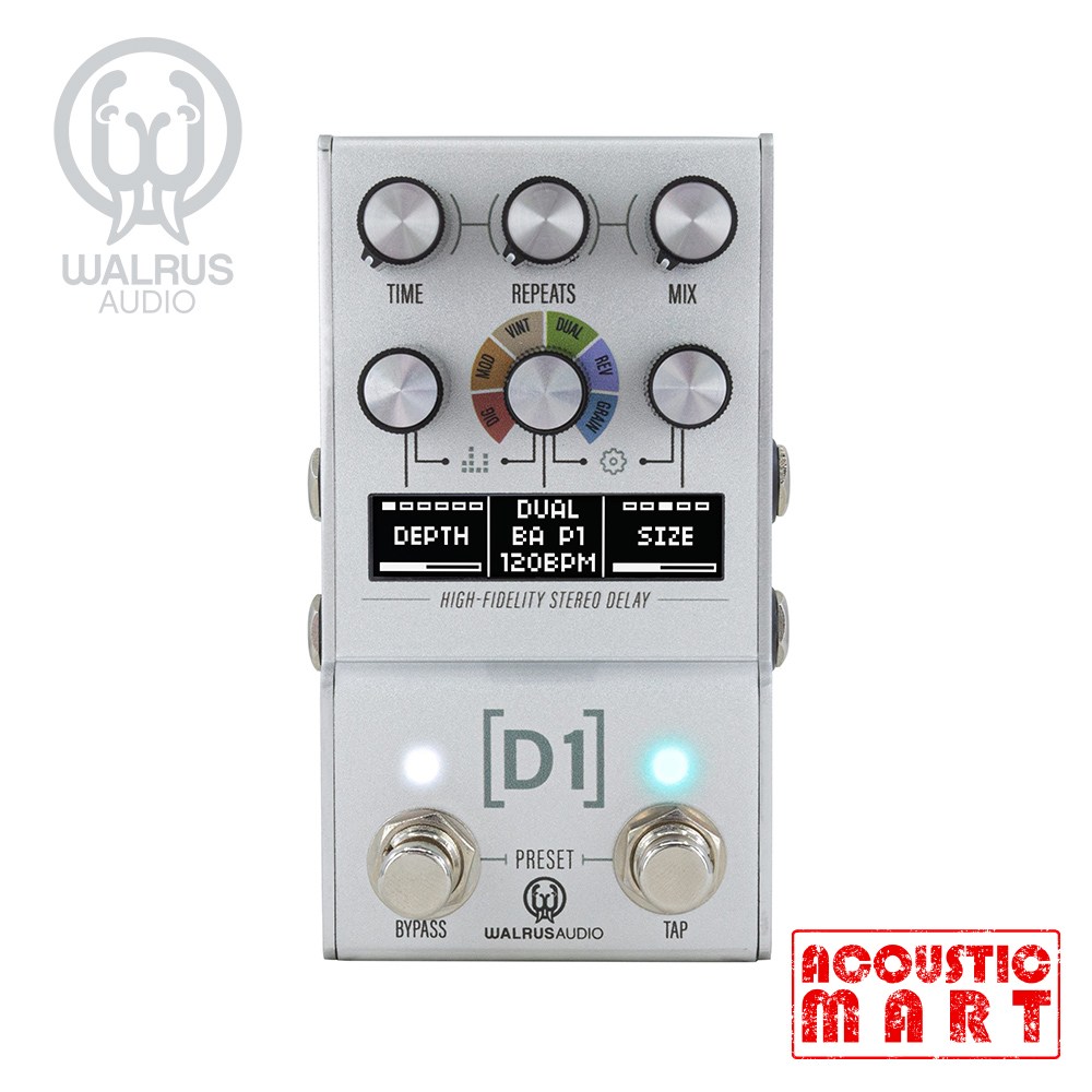 월러스 오디오 Mako D1 Stereo Delay MKII 하이파이 스테레오 딜레이 이펙터 596,000원