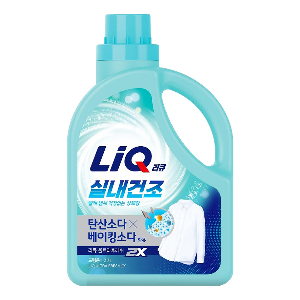 리큐 실내건조 울트라후레쉬 2X 일반드럼겸용 용기 2.7L, 1개, 2.7L 13,890원