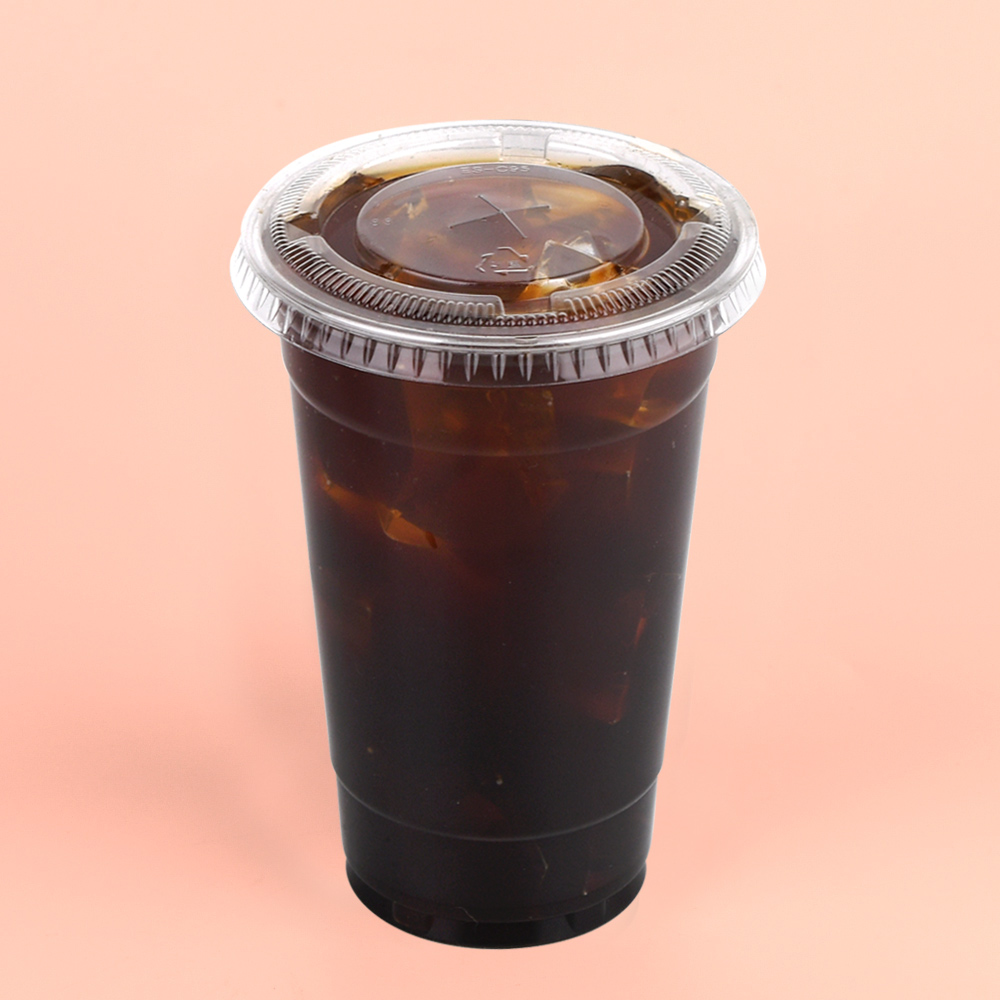 고급 아이스컵 92파이 16온스 PET컵 +평뚜껑 세트 50개 P 5,600원