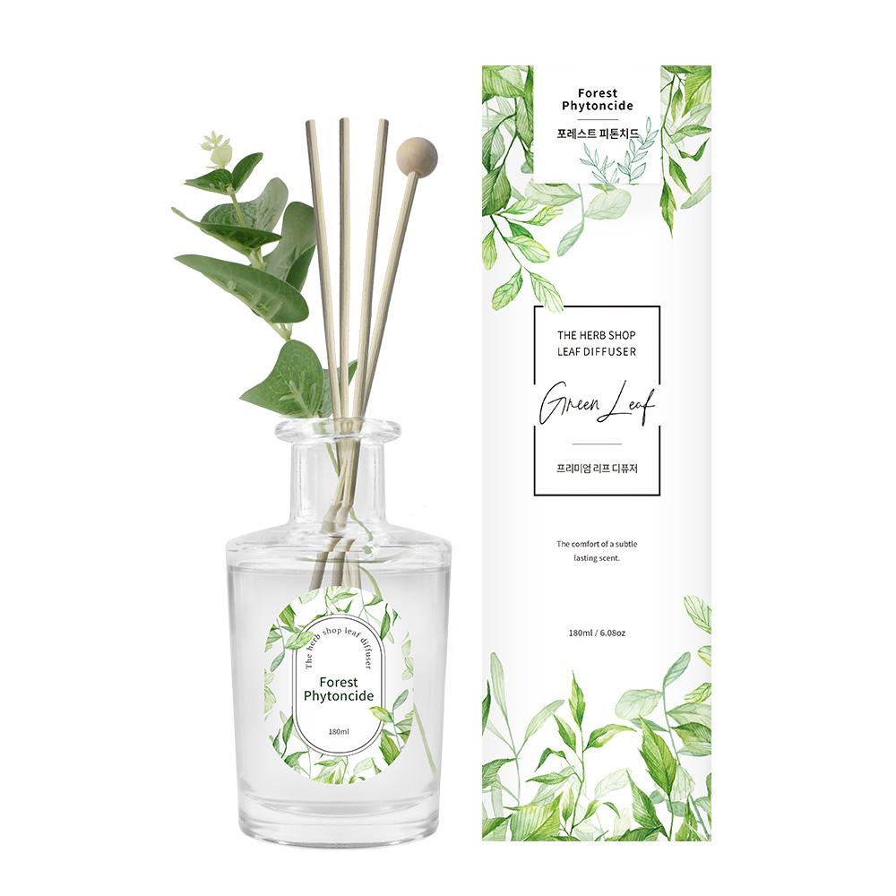 프리미엄 리프 디퓨저, 포레스트피톤치드, 1개, 180ml 12,000원