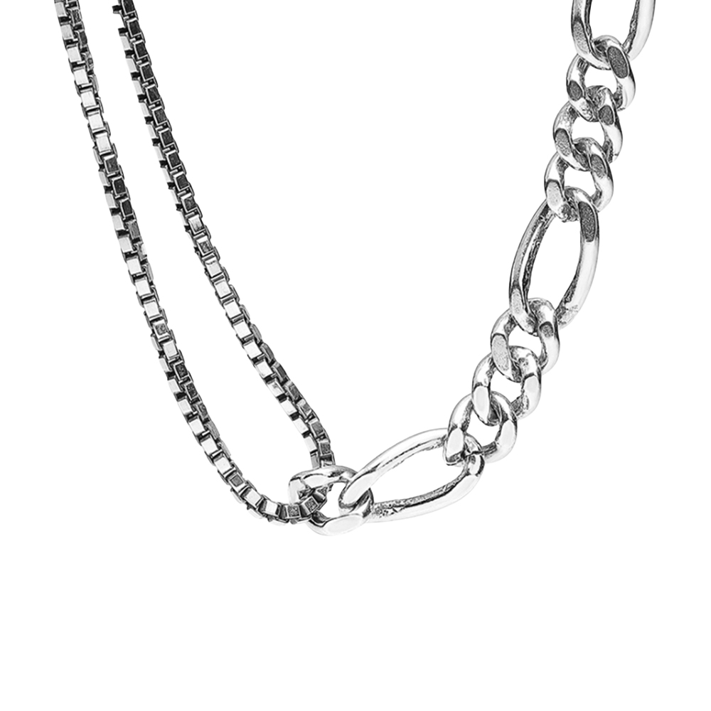 헤미안 실버 925 빈티지 체인 은 목걸이 HN2507058 154,500원