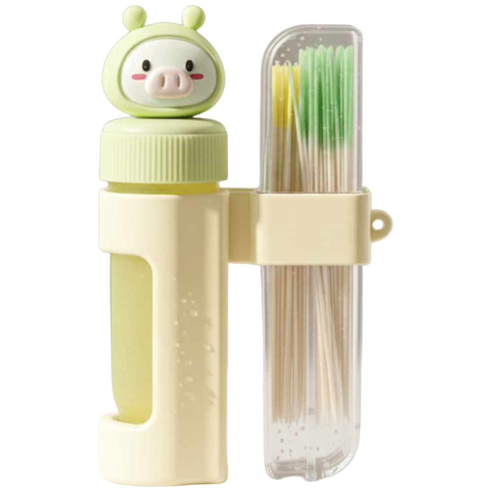 이어홀 클리너 스틱 180개입 피어싱 귀걸이 구멍 관리, 1개, 그린 10,300원