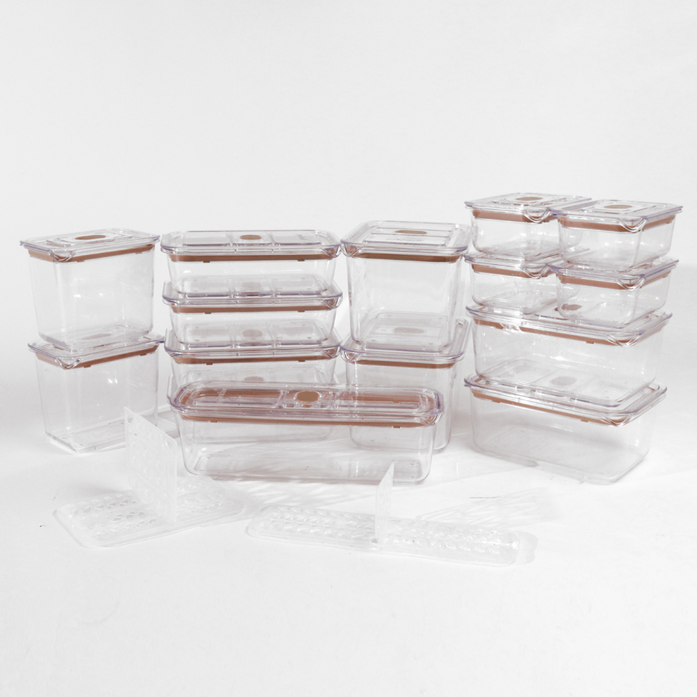 prepara 브루클린 트라이탄 밀폐용기 베이지 17p 세트, 1세트, 10종 211,600원