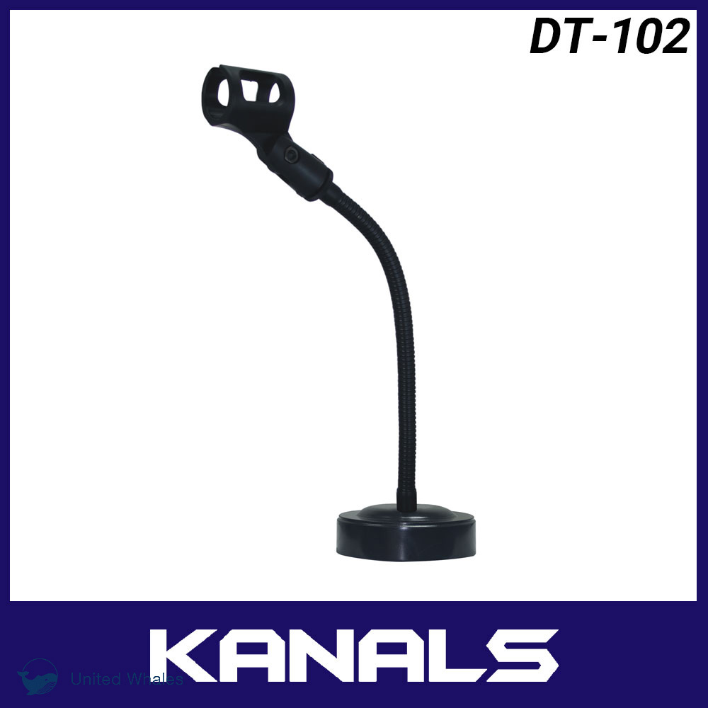 카날스 DT-102 마이크 스탠드 탁상용 자바라 일자형 책상용 스탠드 51,020원