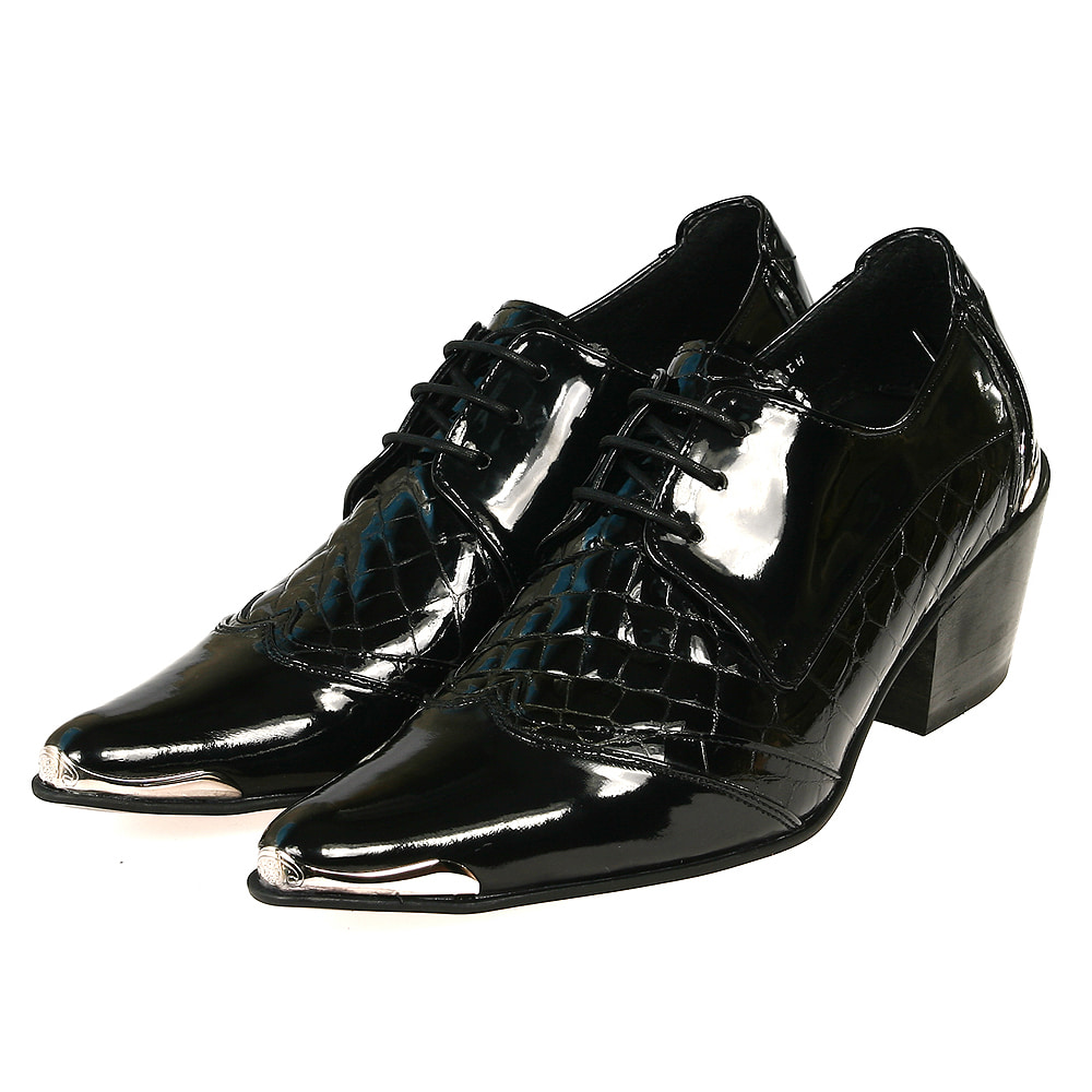 RHJ 25-13-A 키높이구두 7cm 남성구두 캉캉굽 바이크 225,000원