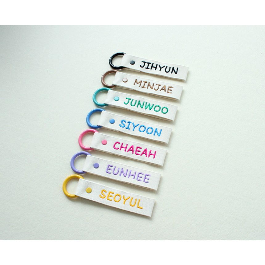 베이니크 칼라 자수네임택 가방이름표 네임택제작 6,900원