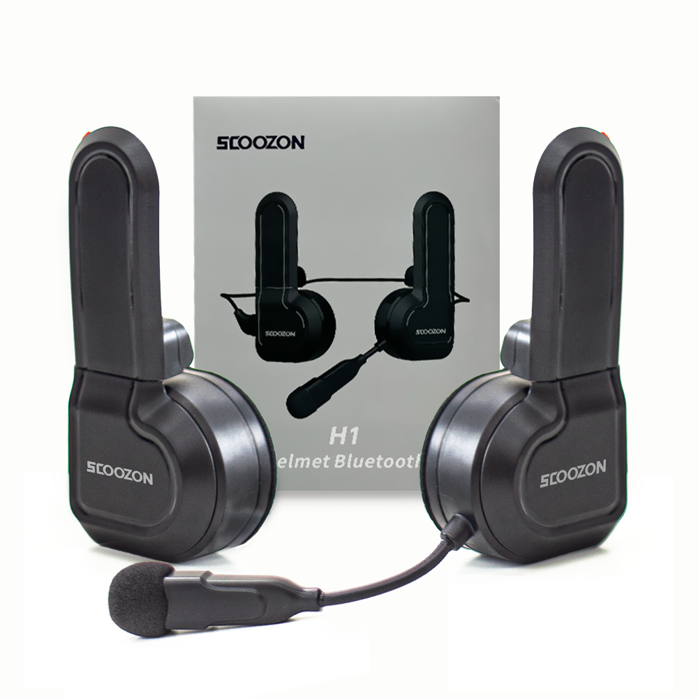 스쿠존 H1 H1S 헬멧 블루투스 이어폰 헤드셋 라이더 오토바이 반모헬멧 블루투스 42,500원