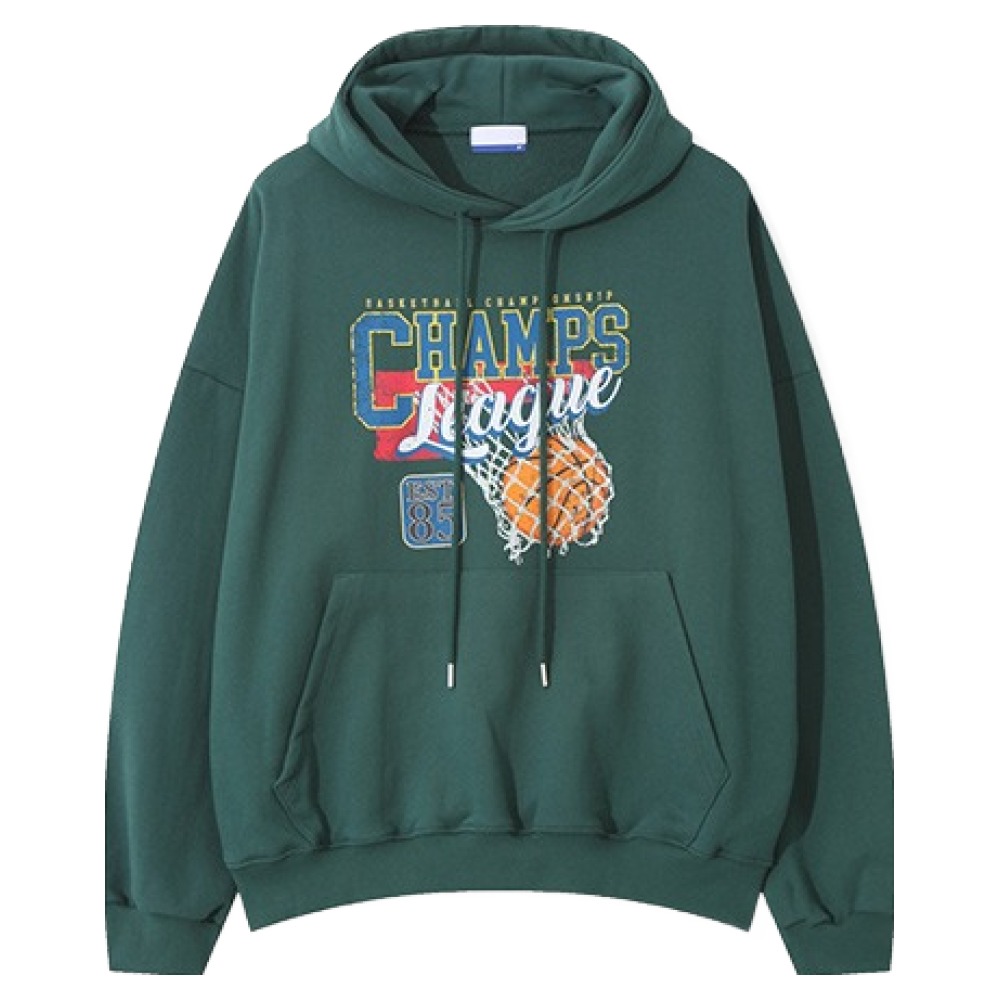 빅이지 남성용 오버핏 빈티지 챔스 후드티 54,230원