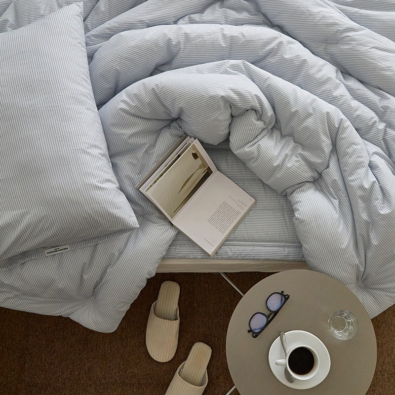 마틸라 프렌치맨션 60수 아사 순면 차렵이불 + 베개 커버 세트 87,800원