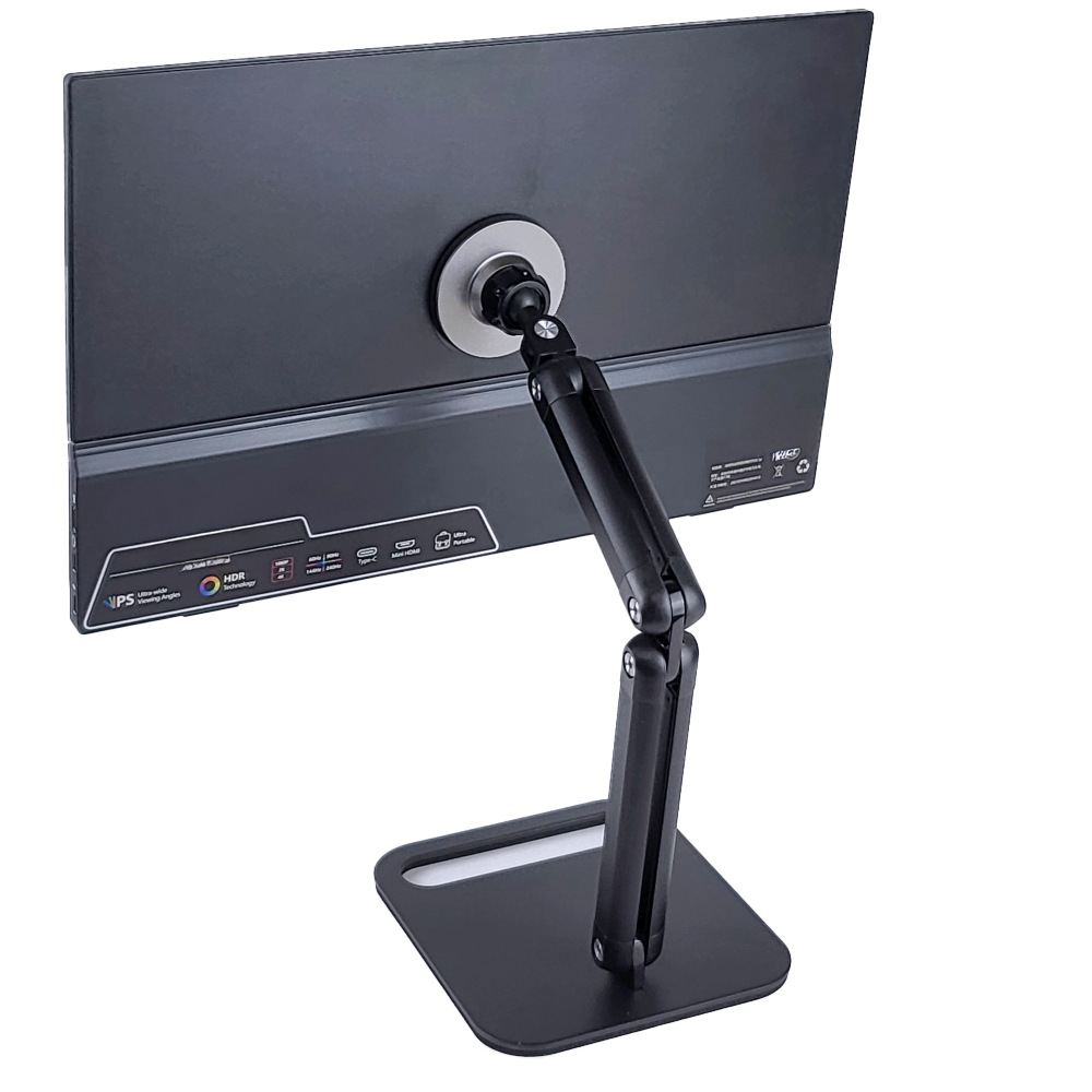 마그네틱 포터블 모니터 태블릿 스틸 거치대 (3단), 블랙, 1개 31,800원