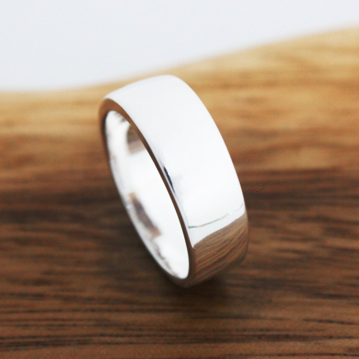 주얼리고든 두꺼운 순은반지 남자 여자 커플링 데일리 심플 민자반지 검지 약지 반지 실버925 9mm 148,000원