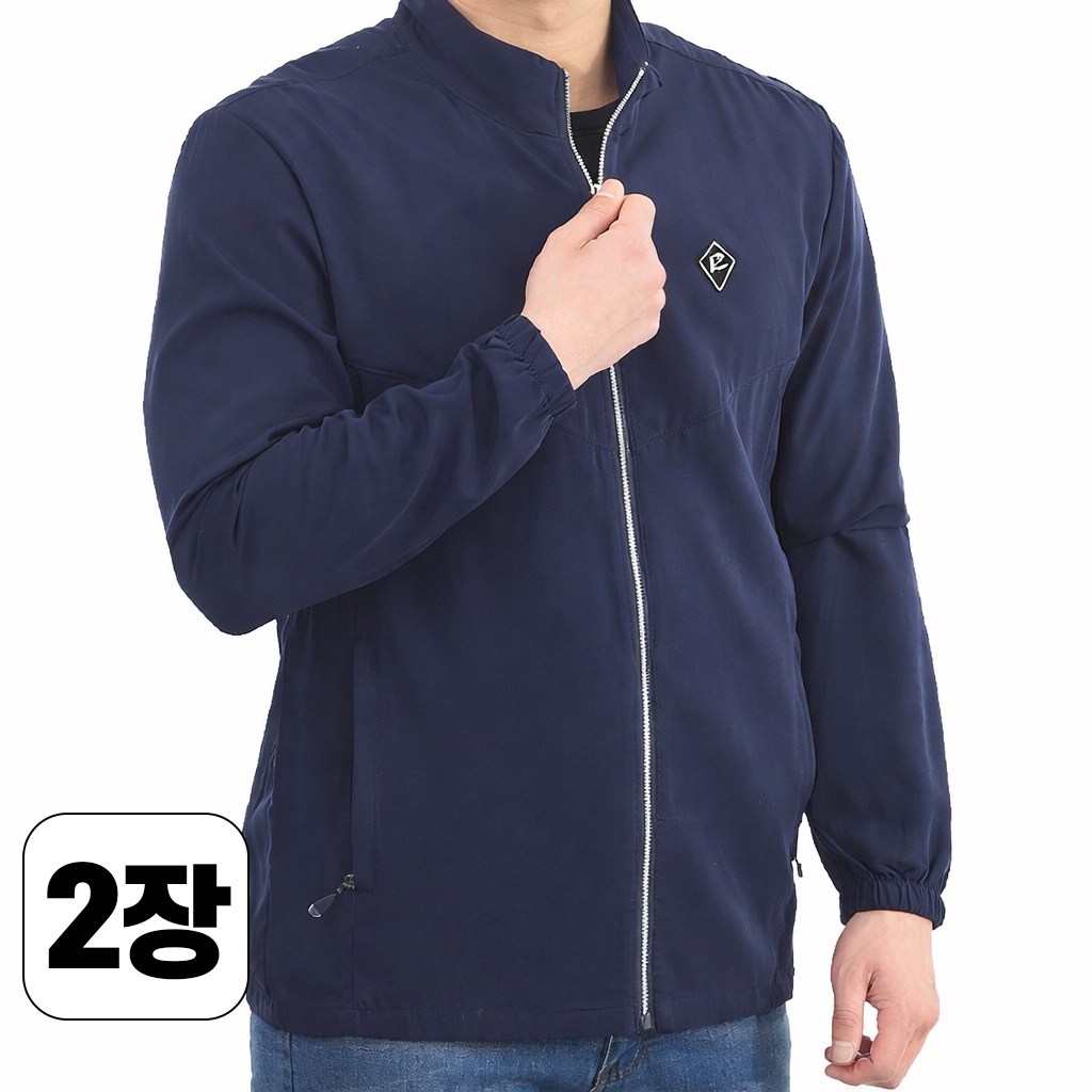 워킹맨 아울렛 1+1 봄 여름 시즌 스판소재 런닝 자켓 아웃도어 외출복 일상복 빅사이즈 F101 29,800원