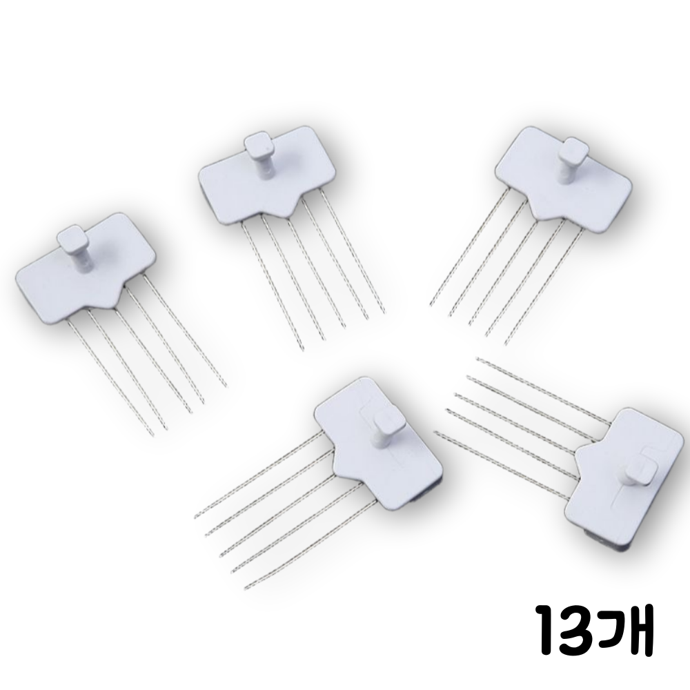 AEGEN 콕콕삔 액자걸이 벽지핀, 13개, 흰색 8,980원