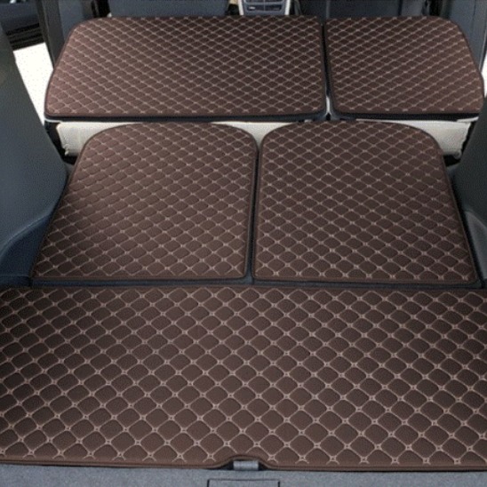 더블유엠카 테슬라 모델Y 주니퍼 퀄팅 트렁크매트 가죽 차박 용품  2열 등받이 64,900원