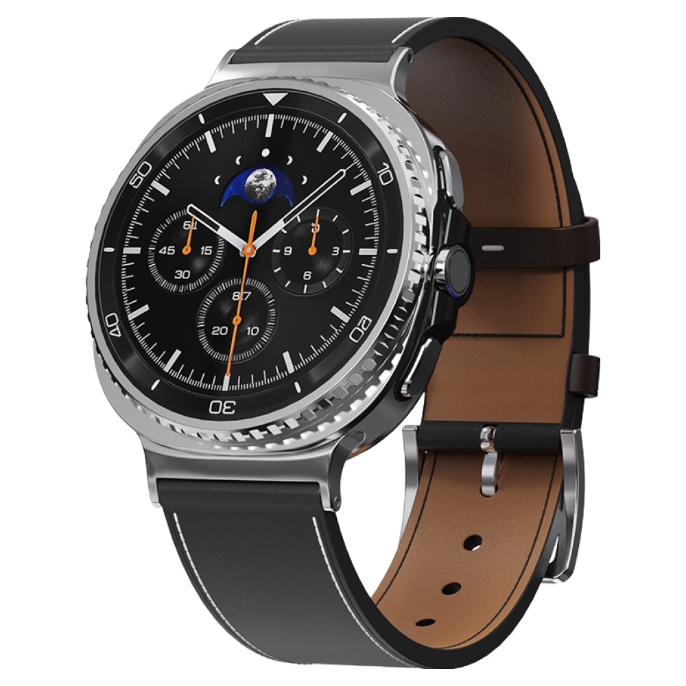 칸탐 갤럭시워치 가죽스트랩 가죽 밴드 시계줄, 블랙, 1개 20,300원