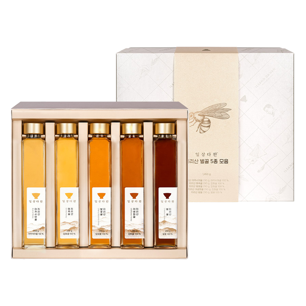 일상다완 지리산 벌꿀 5종 세트 117,300원