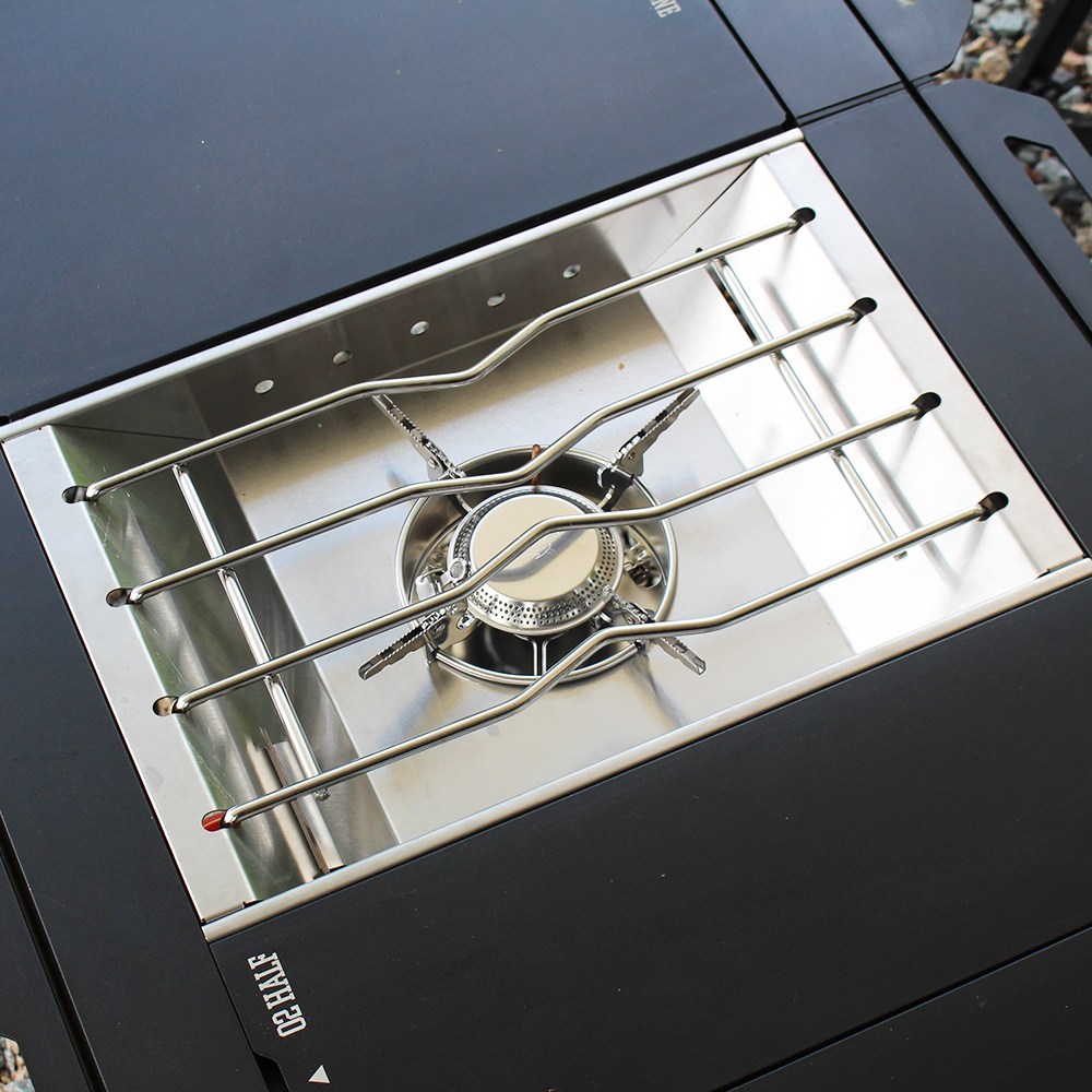 데이어 IGT 원버너 플랫버너 플레이트 캠프원 제라 스토브 유닛, 1개, 단품(다리발제외) 29,800원