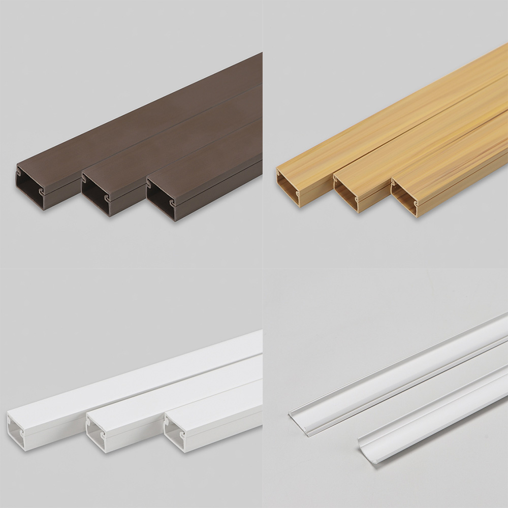 국산몰딩 사각몰드 쫄대 몰딩 전선정리 선정리보호관, 사각몰드 밤색3호 600원