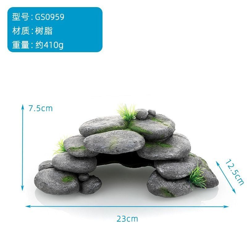 어항꾸미기 은신처 거북이 선베드 수조관 악세서리 암석모양 23,800원