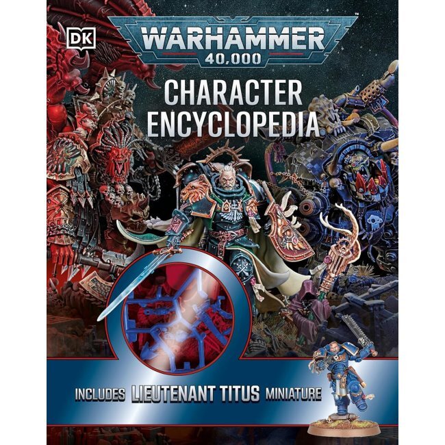Warhammer 40,000 Character Encyclopedia Includes Lieutenant Titus Miniature - 워해머 40,000 캐릭터 백과사전. 58,900원