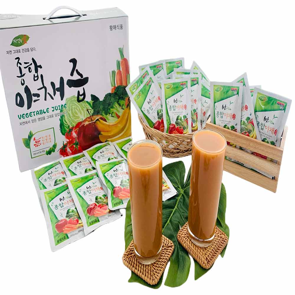 CCA주스 양배추 당근 사과 토마토 브로콜리 바나나 다이어트즙 종합야채즙, 50개 42,900원