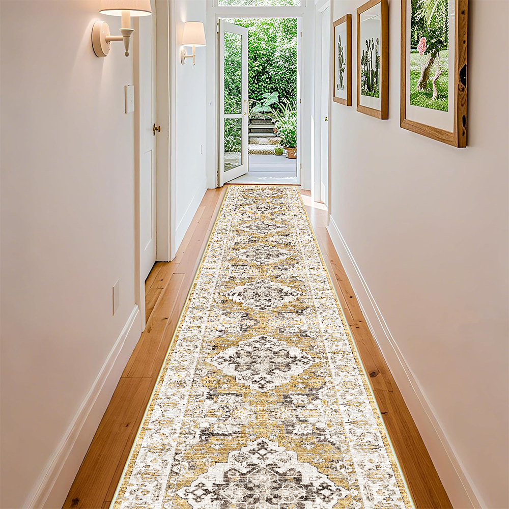 Cloud Loft 러너 카펫 초장대 카펫 1m x 5-10m 벨벳 소재 미끄럼방지 물세탁 가능 접기 쉬운 관리 현관 복도 거실 주방 욕실 침실 침대옆 사계절 114,700원