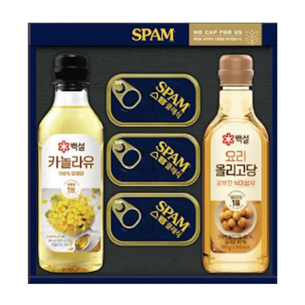 설 선물세트 CJ 스팸복합 MC-B호 선물가방포함 선물세트, 1세트 22,500원